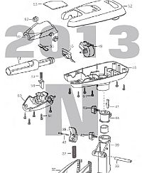 Camo 55 - 55lbs 12V 42A 36" Parts 2013 (N)