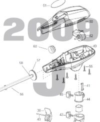 Endura 38 - 38lbs 12V 38A 36" Parts 2009 (J)