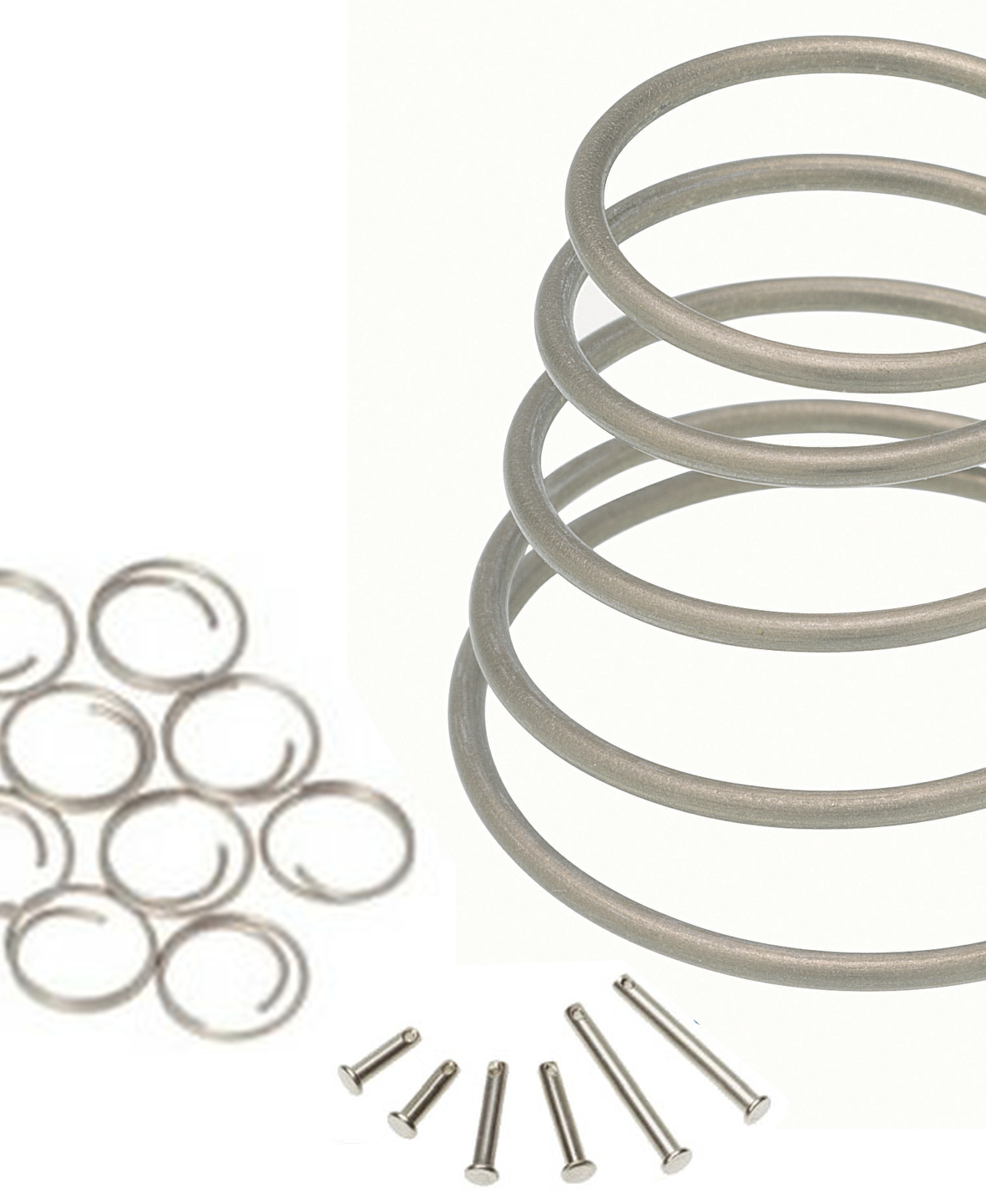 Barton Clevis Pins, Split Rings and Springs
