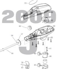 Endura 40 - 40lbs 12V 42A 36" Parts 2009 (J)