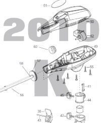 Endura 40 - 40lbs 12V 42A 36" Parts 2010 (K)