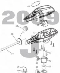 Endura 50 - 50lbs 12V 42A 36 & 42" Parts 2009 (J)